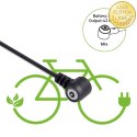 Qoltec Szybka Ładowarka do roweru elektrycznego 36V | 42V | 2A | Mi4 Magnetic TIP +kabel zasilający