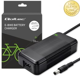 Qoltec Szybka Ładowarka do roweru skutera elektrycznego 36V | 42V | 4A | 5.5*2.1 +kabel zasilający