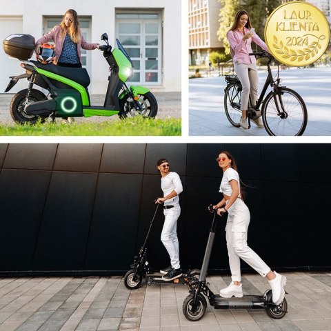 Qoltec Szybka Ładowarka do roweru skutera elektrycznego 36V | 42V | 4A | 5.5*2.1 +kabel zasilający