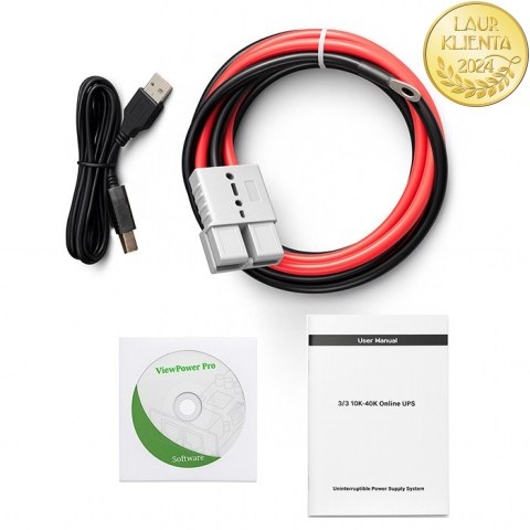 Qoltec Zasilacz awaryjny UPS 3 - fazowy | 15kVA | 12KW | LCD | EPO | SNMP | USB | On-line | High frequency