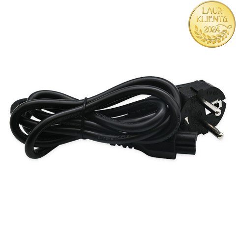 Qoltec Zasilacz desktopowy 60W | 12V | 5A | 5.5*2.5 | +kabel zasilający