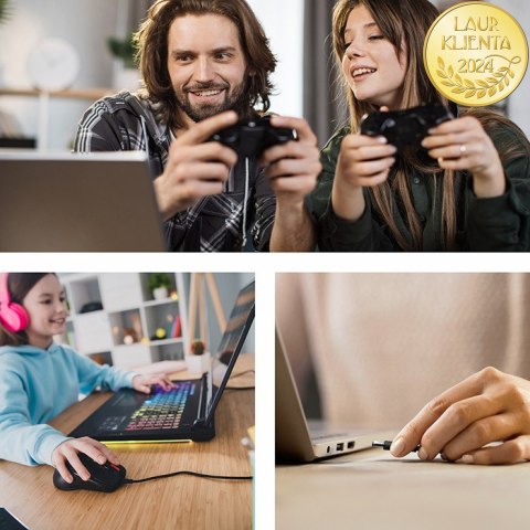 Qoltec Zasilacz do laptopa Asus 230W | 19.5V | 11.8A | 5.5*2.5 |+kabel zasilający