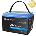 Qoltec Akumulator LiFePO4 Litowo-Żelazowo-Fosforanowy | 12.8V | 24Ah | 307.2Wh | BMS