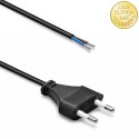 Qoltec Kabel zasilający CEE 7/16 (C) | 2x0.75 mm² | miedź Cu | odizolowany lutowany | 1.8m