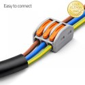 Qoltec Kabel zasilający | wtyczka kątowa SCHUKO CEE 7/7 (E/F) | miedź Cu | odizolowany lutowany | 3x1.00 mm² | 1.8m