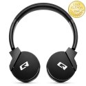 Qoltec Słuchawki bezprzewodowe nauszne z mikrofonem | BT | Super Bass | Czarne