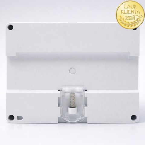Qoltec Trójfazowy elektroniczny licznik | miernik zużycia energii na szynę DIN | 400V | 100A | LCD | LED | 7P