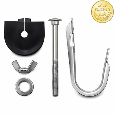 Qoltec Uchwyt / wieszak do kabli | 4kN | 11-15mm