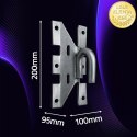 Qoltec Wspornik słupowy | MBL: 16 kN