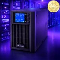 Qoltec Zasilacz awaryjny UPS Pure Sine Wave | 1kVA | 800W | AVR | LCD | Czysty Sinus