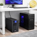 Qoltec Zasilacz awaryjny UPS Pure Sine Wave | 3kVA | 2400W | AVR | LCD | Czysty Sinus