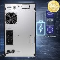 Qoltec Zasilacz awaryjny UPS Pure Sine Wave | 3kVA | 2400W | AVR | LCD | Czysty Sinus