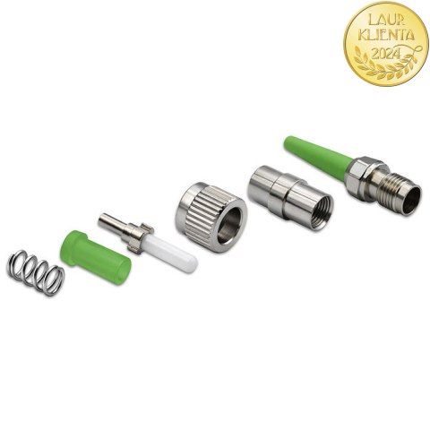 Qoltec Złącza światłowodowe FC/APC | Singlemode | 0.9mm