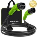 Qoltec Kabel EV Typ 2 do ładowania samochodu | 400V | 11kW | 16A | 5m