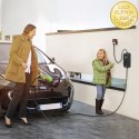 Qoltec Mobilna ładowarka do samochodu elektrycznego EV i hybryd z regulacją 2w1 Typ2 | 11kW | 3 Fazy | CEE 32A | LCD | Przenośna