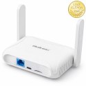 Qoltec Router Home & Travel 4G LTE WiFi 6 | AX300 | 2.4GHz | Dual Antena | USB-C | Micro SIM