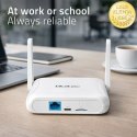 Qoltec Router Home & Travel 4G LTE WiFi 6 | AX300 | 2.4GHz | Dual Antena | USB-C | Micro SIM