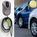 Qoltec Stacja ładowania EV Typ2 do samochodu elektrycznego i hybryd | 22kW | Wi-fi| Smart life | LCD | RFID | 3 fazy | Wallbox |