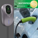 Qoltec Stacja ładowania EV Typ2 do samochodu elektrycznego i hybryd | 22kW | Wi-fi| Smart life | LCD | RFID | 3 fazy | Wallbox |