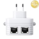 Qoltec Wzmacniacz sygnału WiFi 5 | Repeater | Access Point | AC1200 | 6 Anten | 2x RJ45 | 128MB