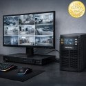 Qoltec Zasilacz awaryjny UPS | 1kVA | 1000W | Power Factor 1.0 | LCD | EPO | USB | On-line