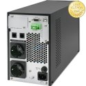Qoltec Zasilacz awaryjny UPS | 1kVA | 1000W | Power Factor 1.0 | LCD | EPO | USB | On-line