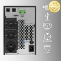 Qoltec Zasilacz awaryjny UPS | 2kVA | 2000W | Power Factor 1.0 | LCD | EPO | USB | On-line