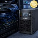 Qoltec Zasilacz awaryjny UPS | 2kVA | 2000W | Power Factor 1.0 | LCD | EPO | USB | On-line