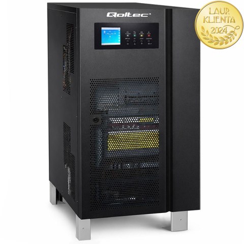 Qoltec Zasilacz awaryjny UPS 3-fazowy | 10kVA | 8kW | LCD | SNMP
