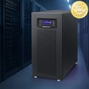 Qoltec Zasilacz awaryjny UPS 3- fazowy | 10kVA | LCD | EPO | USB | SNMP | On-line | High frequency