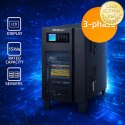 Qoltec Zasilacz awaryjny UPS 3-fazowy | 15kVA | 12kW | LCD | SNMP