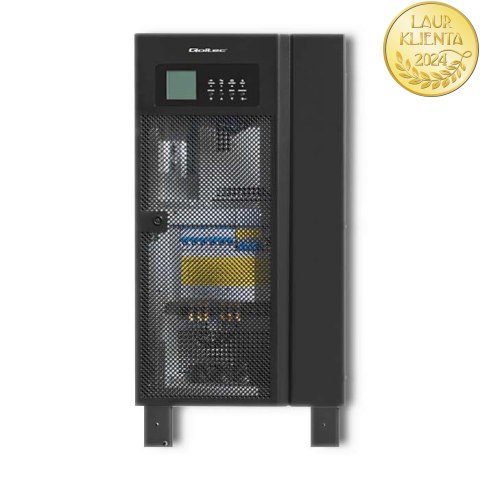 Qoltec Zasilacz awaryjny UPS 3-fazowy | 15kVA | 12kW | LCD | SNMP