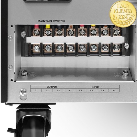 Qoltec Zasilacz awaryjny UPS 3-fazowy | 20kVA | 20kW | LCD | EPO | USB | Power factor 1.0