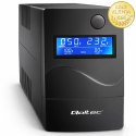 Qoltec Zasilacz awaryjny UPS Line Interactive | Monolith | 1000VA | 600W | LCD | USB | RJ45