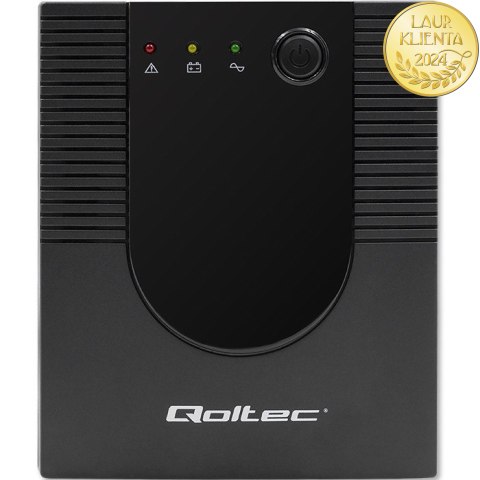 Qoltec Zasilacz awaryjny UPS Line Interactive | Monolith | 1200VA | 720W