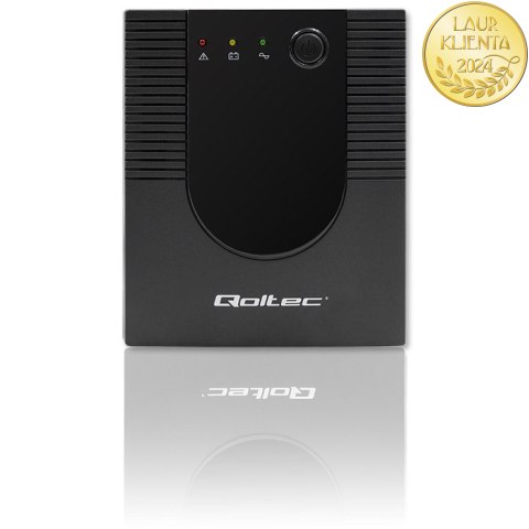 Qoltec Zasilacz awaryjny UPS Line Interactive | Monolith | 2000VA | 1200W | USB | RJ45