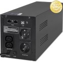 Qoltec Zasilacz awaryjny UPS Line Interactive | Monolith | 2000VA | 1200W | USB | RJ45