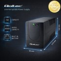 Qoltec Zasilacz awaryjny UPS Line Interactive | Monolith | 650VA | 360W