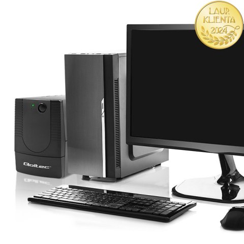 Qoltec Zasilacz awaryjny UPS Line Interactive | Monolith | 650VA | 360W