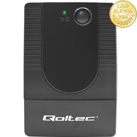 Qoltec Zasilacz awaryjny UPS Line Interactive | Monolith | 650VA | 360W