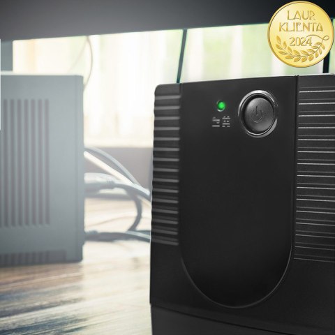 Qoltec Zasilacz awaryjny UPS Line Interactive | Monolith | 650VA | 360W