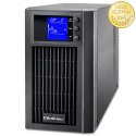 Qoltec Zasilacz awaryjny UPS On-line | Pure Sine Wave | 2kVA | 1.6kW | LCD | USB