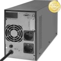 Qoltec Zasilacz awaryjny UPS On-line | Pure Sine Wave | 2kVA | 1.6kW | LCD | USB