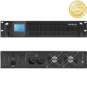 Qoltec Zasilacz awaryjny UPS RACK | 2kVA | 1600W | LCD