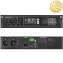 Qoltec Zasilacz awaryjny UPS do RACK | 1kVA | 1000W | Power Factor 1.0 | LCD | EPO | USB | On-line