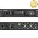 Qoltec Zasilacz awaryjny UPS do RACK | 3kVA | 3000W | Power Factor 1.0 | LCD | EPO | USB | On-line