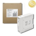 Qoltec Zasilacz na szynę DIN | 10W | 24V | 0.42A | Biały| Slim