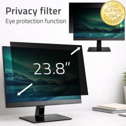 Qoltec Filtr prywatyzujący RODO 23.8