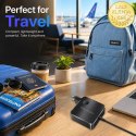 Qoltec Ładowarka sieciowa GaN Super Fast 65W | USB-C PD PPS | 5-21V | 3-3.25A | Laptop | MacBook | Smartfon | kabel 1.8m