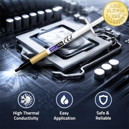 Qoltec Pasta termoprzewodząca 3.05 W/m-K | 0.5g | Złota